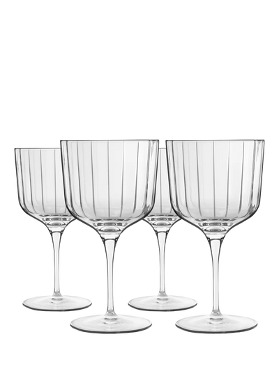 John Lewis Luigi Bormioli Bach Gin Cocktail Balloon Glasses, Set of 4, 600ml, Clear- Buy online at McGrocer
