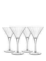 John Lewis Luigi Bormioli Bach Martini Cocktail Glass Set of 4 260ml- Buy online at McGrocer
