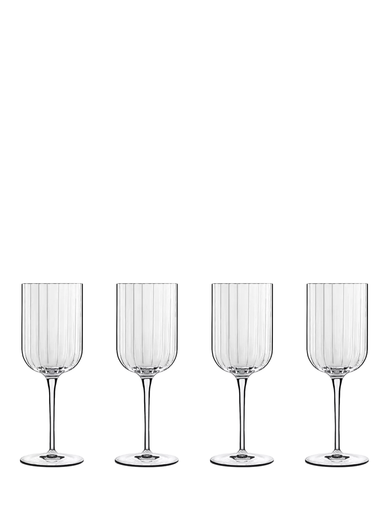 Luigi Bormioli Bach red wine glass set of 4 400ml - British product
