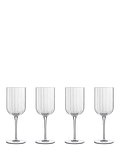 Luigi Bormioli Bach red wine glass set of 4 400ml - British product