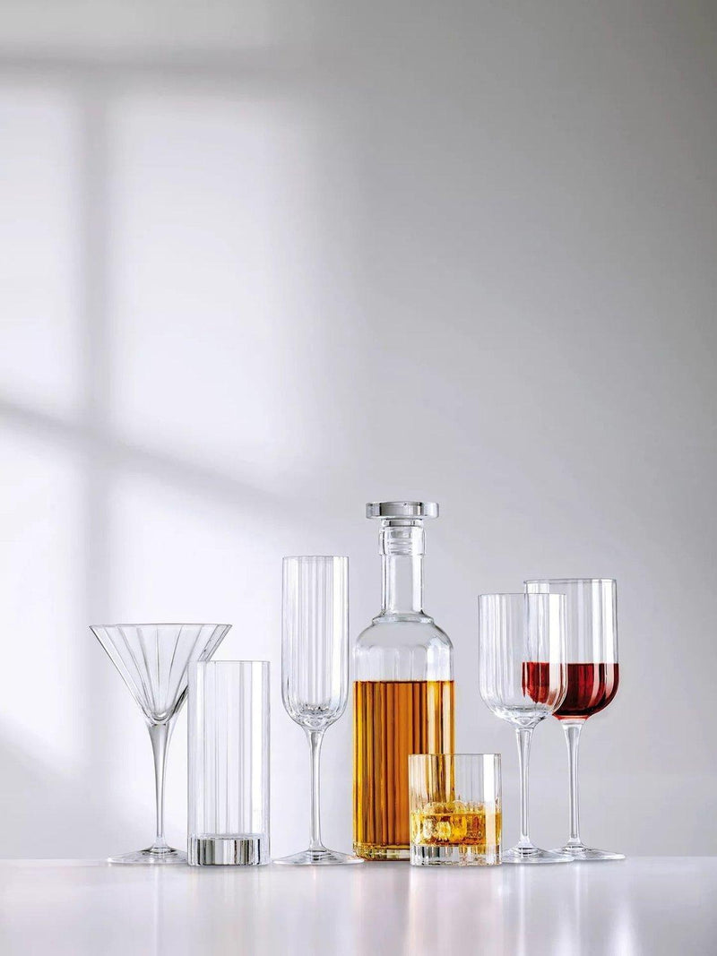 Luigi Bormioli Bach white wine glass set 4 280ml, UK version
