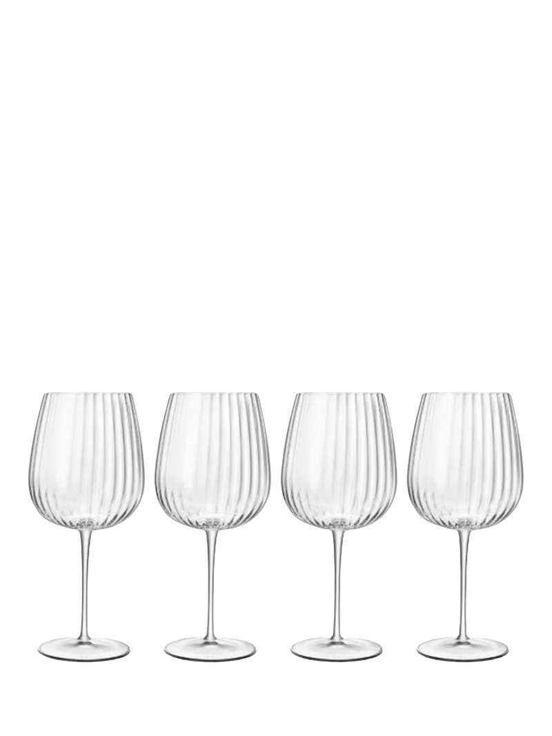 Luigi Bormioli gin cocktail balloon glasses set of 4 750ml, UK version