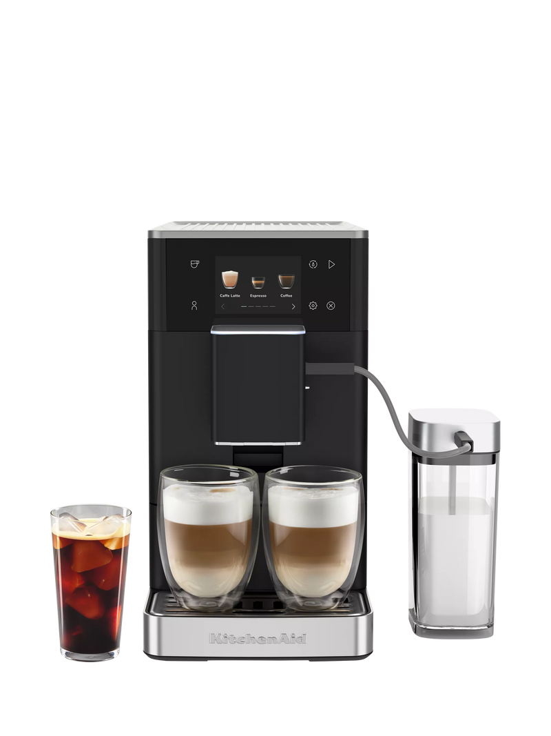 KitchenAid Cold Espresso coffee machine matte black (British brand)