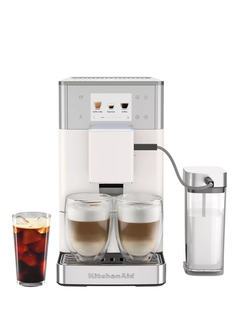KitchenAid cold espresso coffee machine Porcelain White, imported from the UK