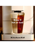 KitchenAid cold espresso coffee machine Porcelain White, imported from the UK