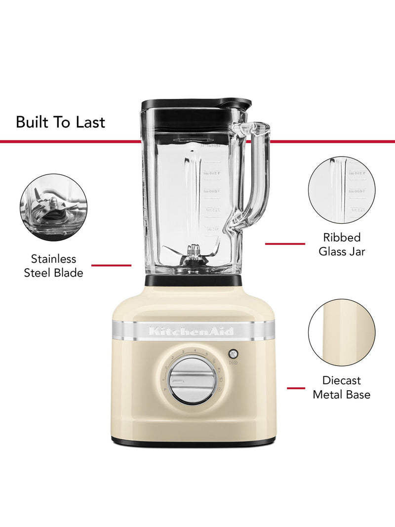 KitchenAid Artisan K400 blender 1.4L almond cream (British brand)