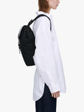 Sandqvist Leather Lid backpack 25L black, UK version