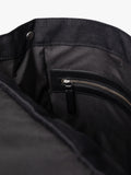 Sandqvist Leather Lid backpack 25L black, UK version