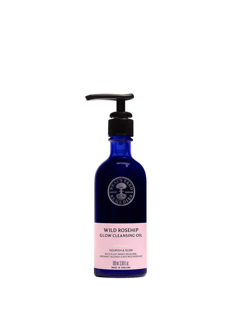 Neal's Yard Wild Rosehip Cleansing Oil 100ml, imported from the UK