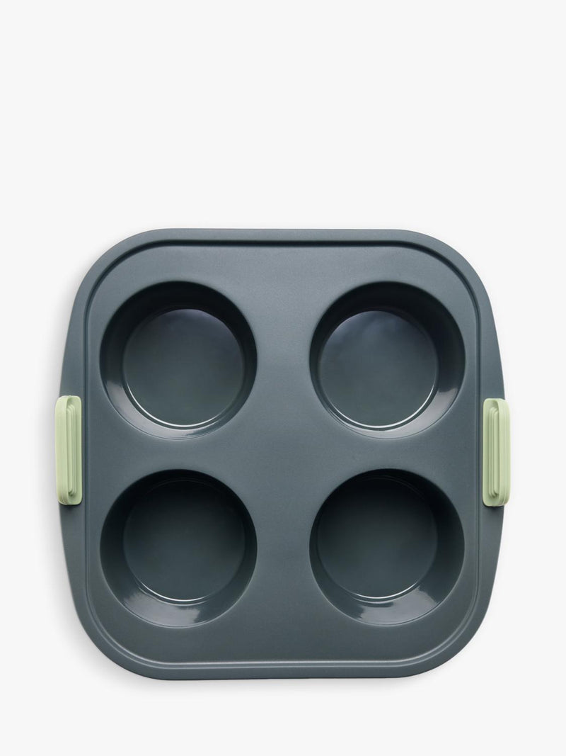 Lékué silicone non-stick muffin mould 4-hole - British product