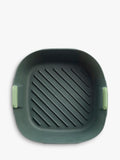 Lékué air fryer basket large square grey - British product