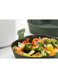 Lékué air fryer basket large square grey - British product