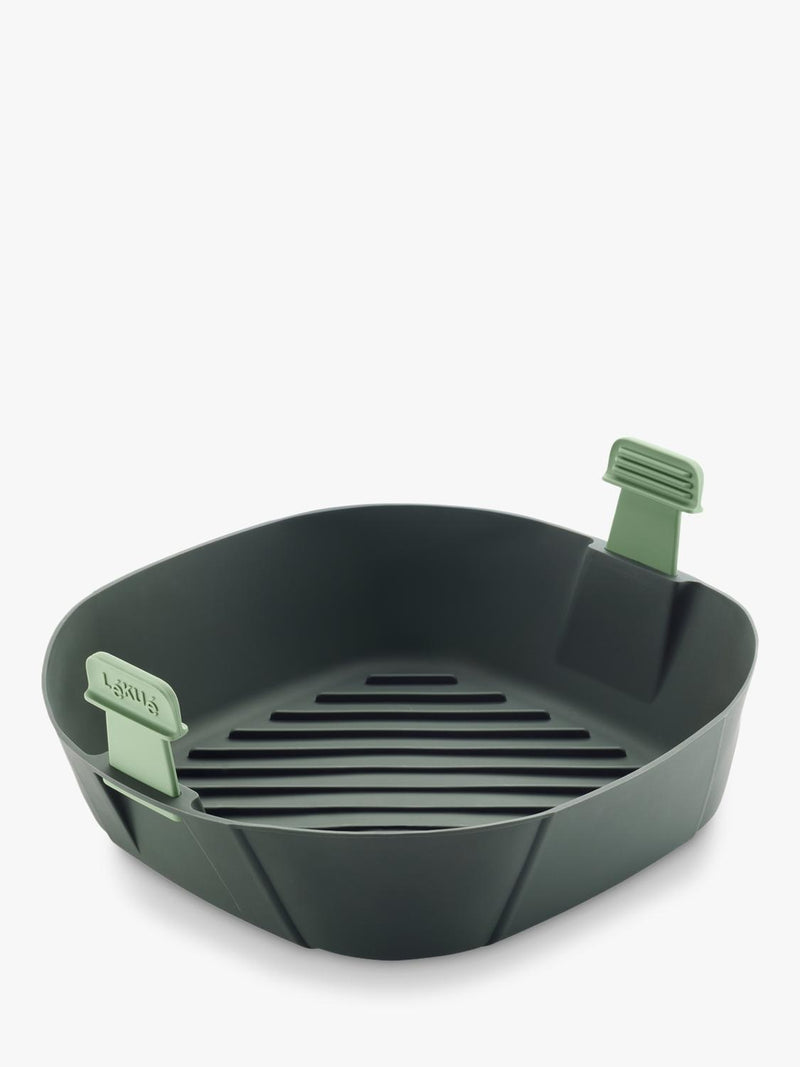 Lékué air fryer square basket grey XL (British brand)