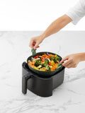 Lékué air fryer square basket grey XL (British brand)