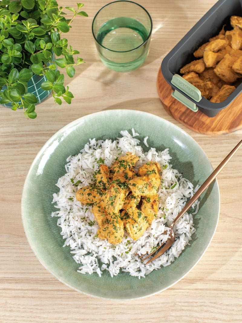 Lékué rectangular air fryer basket grey, UK version