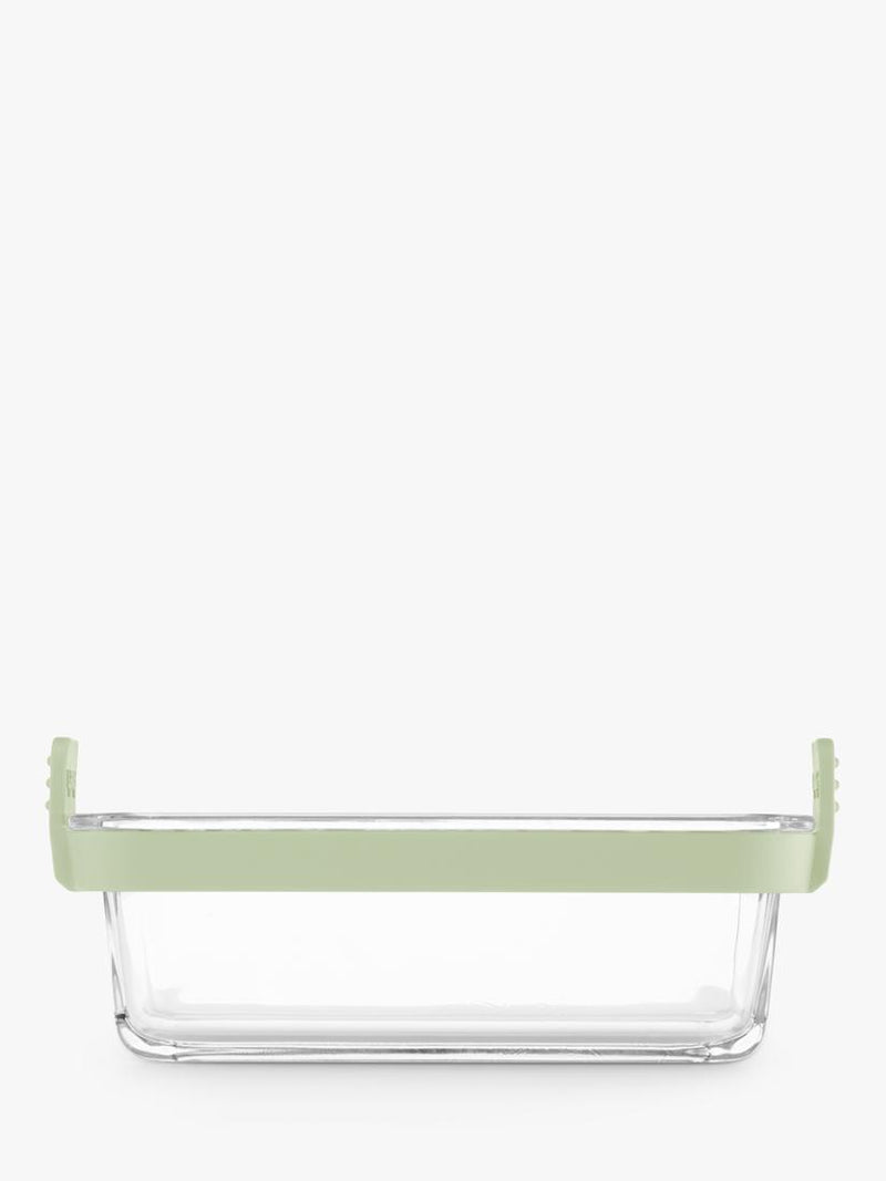 Lékué air fryer glass dish set clear green, imported from the UK