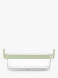 Lékué air fryer glass dish set clear green, imported from the UK