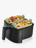 Lékué air fryer glass dish set clear green, imported from the UK