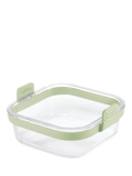 Lékué air fryer square glass dish clear green (British brand)