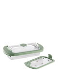 Lékué glass steam cooker set with tray (British brand)