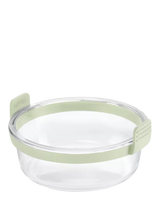 John Lewis Lékué Air Fryer Round Glass Dish, Clear/Green- Buy online at McGrocer