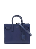 SAINT LAURENT Sac De Jour blue bag, imported from the UK