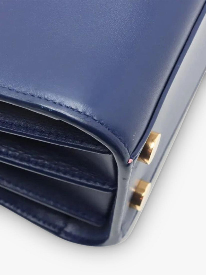 SAINT LAURENT Sac De Jour blue bag, imported from the UK