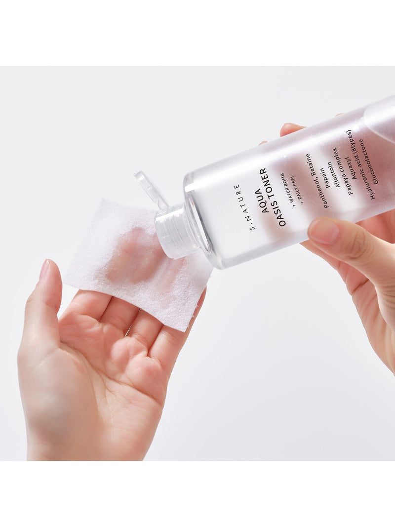 S.NATURE Aqua Oasis Toner 300ml, imported from the UK