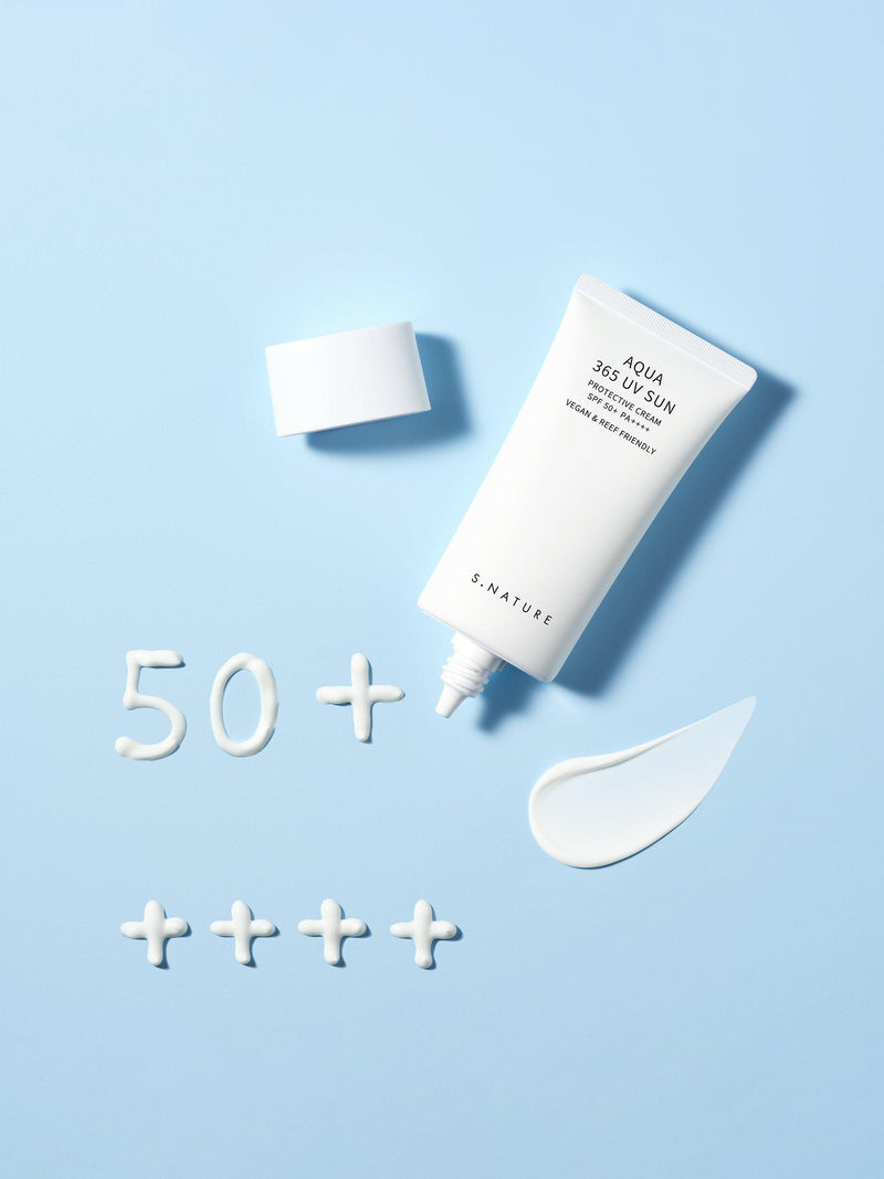 S.NATURE Aqua 365 sunscreen SPF 50+ PA++++ 40ml - British product