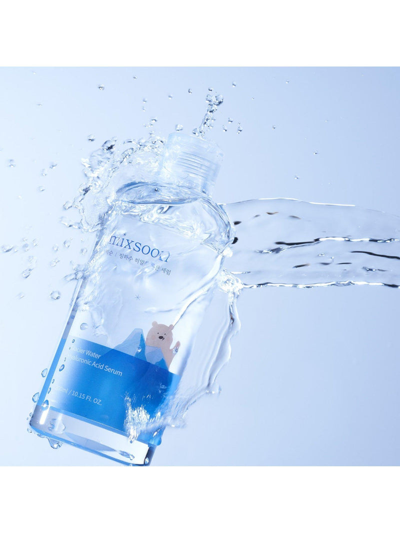 mixsoon glacier water hyaluronic serum 300ml, imported from the UK
