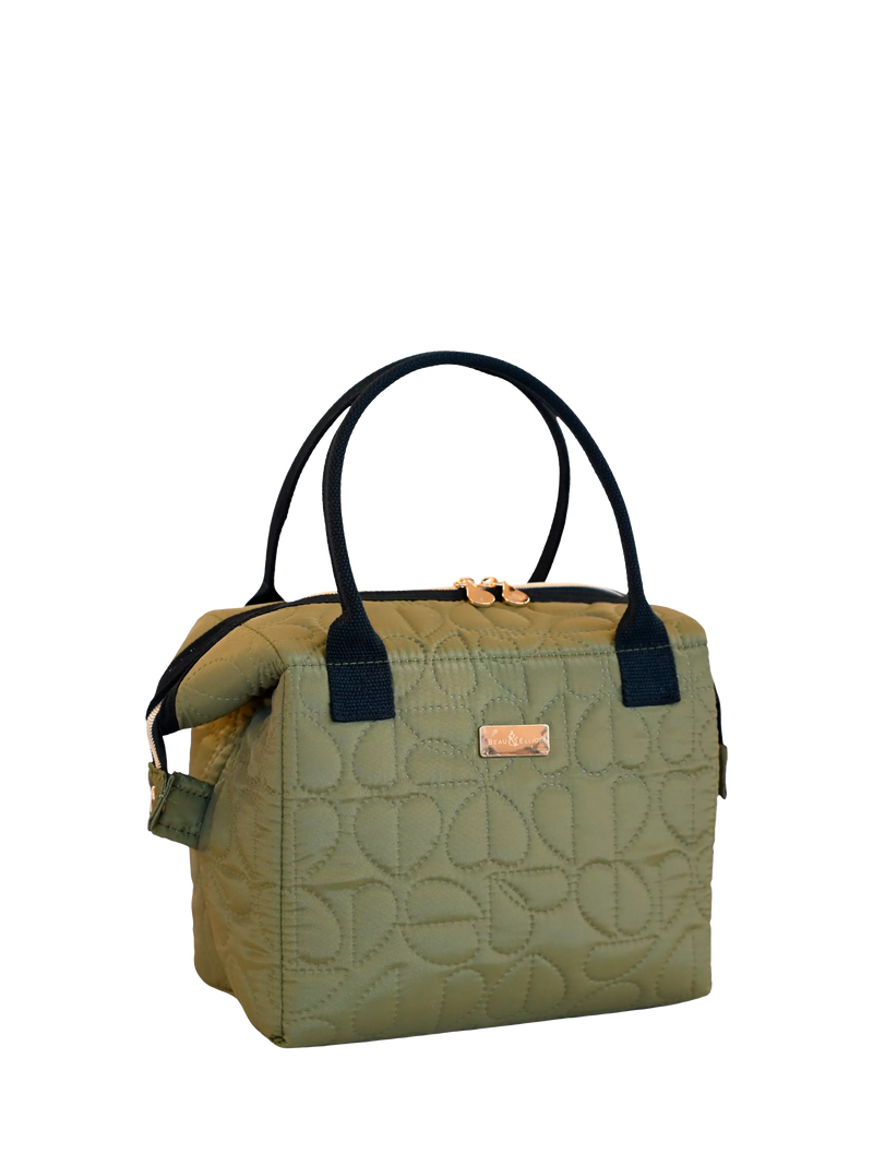 Beau & Elliot Oxford quilted convertible lunch bag 7L, imported from the UK