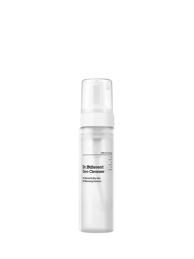 Dr.Different Zero Cleanser for dry skin 200ml (British brand)