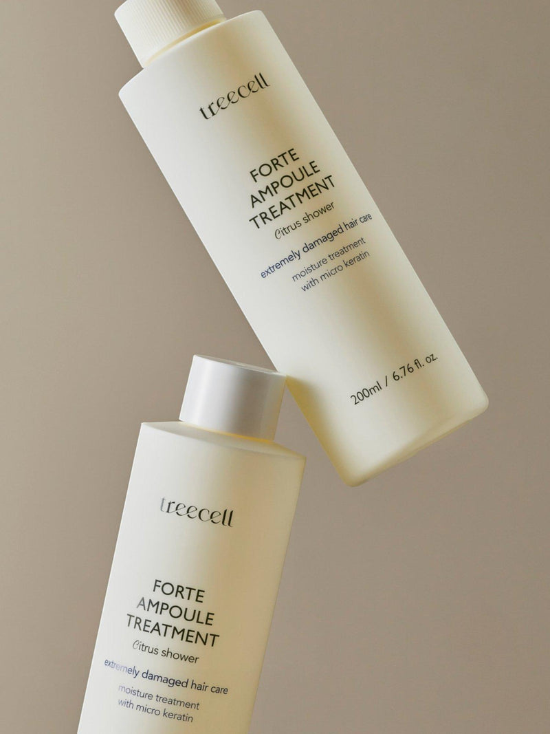 TREECELL hair treatment Forte Ampoule Citrus Shower 200ml - British product