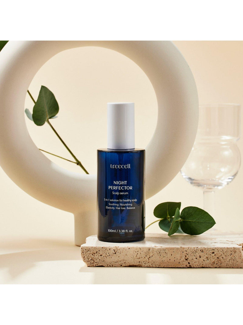 TREECELL Night Perfector scalp serum 100ml, imported from the UK