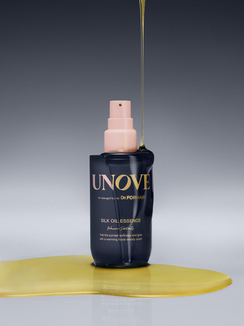 UNOVE silk hair oil tender bloom 70ml, imported from the UK