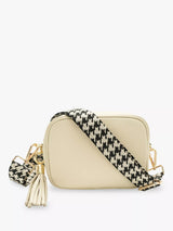 John Lewis Apatchy London Tassel Leather Crossbody Bag- Buy online at McGrocer