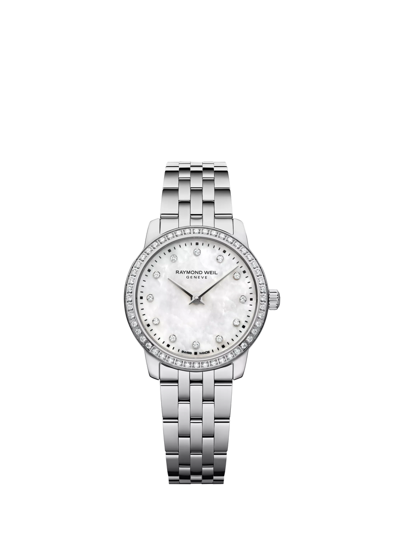 Raymond Weil Toccata mother of pearl dial ladies watch 24mm (British brand)
