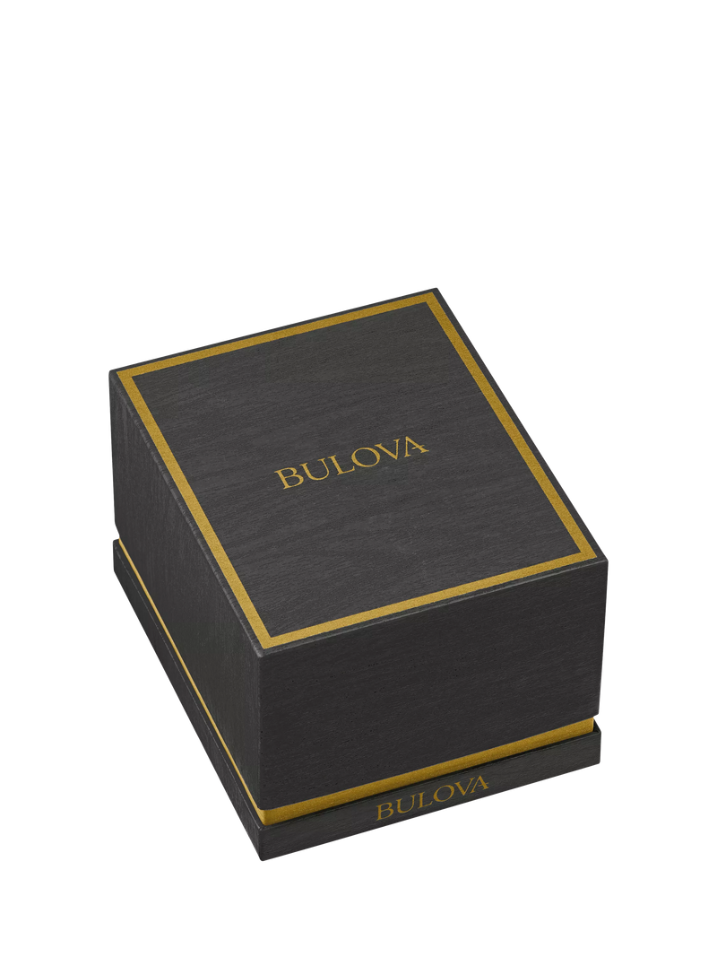 Bulova Marine Star men's automatic watch blue dial - British product