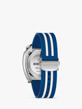 Bulova racing chronograph watch blue dial rubber strap, UK version