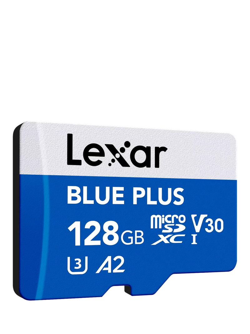 Lexar Blue Plus MicroSDXC 128GB, UK version