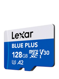 Lexar Blue Plus MicroSDXC 128GB, UK version