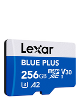 John Lewis Lexar Blue Plus MicroSDXC Memory Card 256GB, Up to 170MB/s Read Speed- Buy online at McGrocer