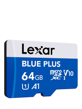 John Lewis Lexar Blue Plus UHS-I U3 V30 MicroSDXC Memory Card 64GB- Buy online at McGrocer