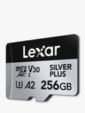 Lexar Silver Plus microSDXC memory card 256GB, imported from the UK