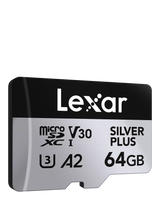 John Lewis Lexar Silver Plus MicroSDXC UHS-I Memory Card 64GB- Buy online at McGrocer
