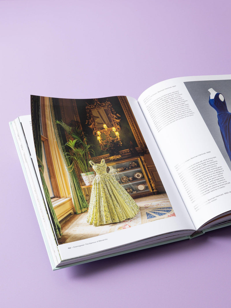Royal Collection Queen Elizabeth II fashion hardback book, UK version