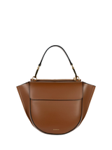 John Lewis Wandler Hortensia Mini Leather Crossbody Bag, Saddle- Buy online at McGrocer