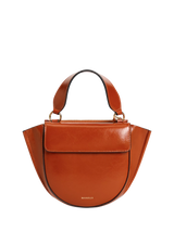 John Lewis Wandler Hortensia Piccola Mini Leather Tote Bag Carrot Glaze- Buy online at McGrocer