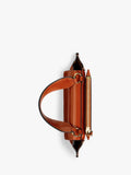 Wandler mini leather tote bag Carrot Glaze, imported from the UK
