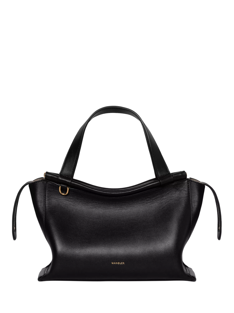 Wandler Ida leather tote bag black - British product